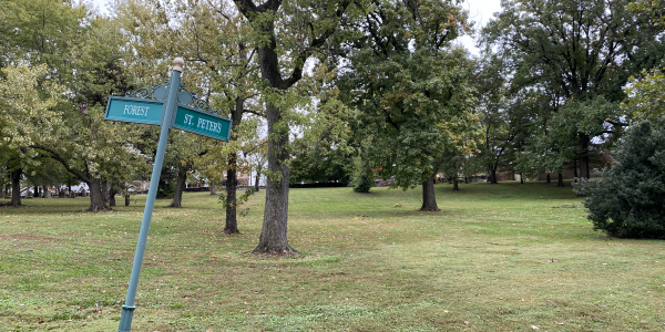 St. Peters Cemetery area of Archer Alexander burial