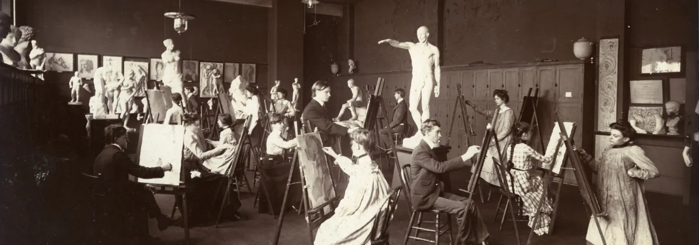 Inaugural CRE2 Curatorial Research Intern examines racial history of the St. Louis School and Museum of Fine Arts